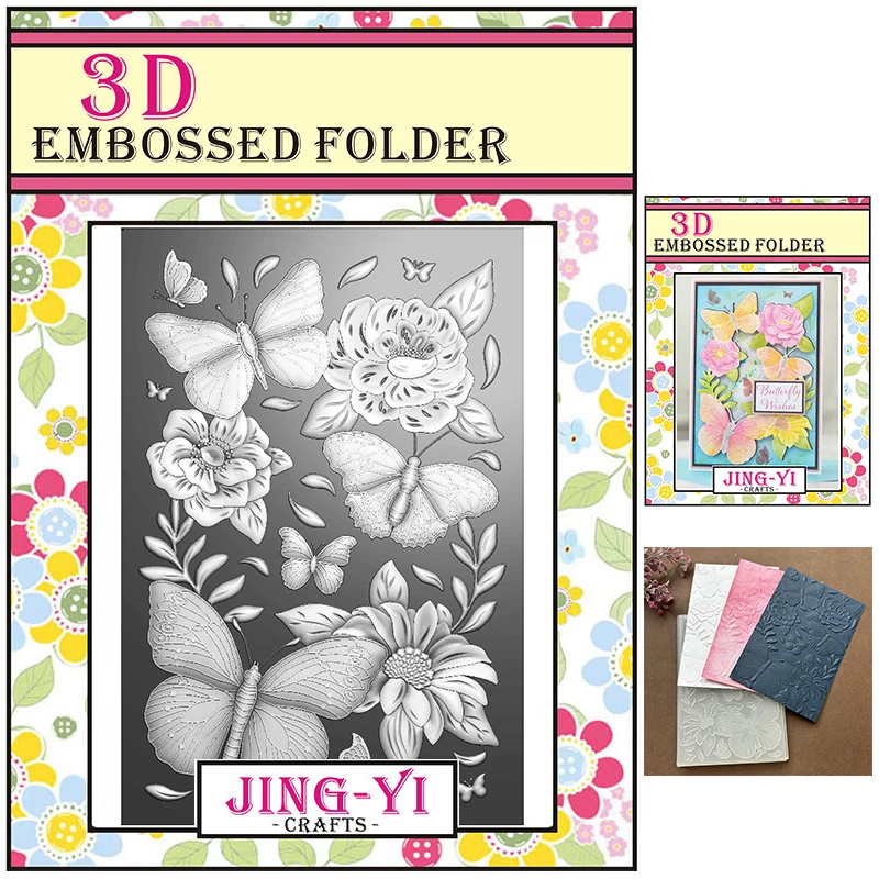2024 새로운 다이 3D 엠보싱 폴더 스크랩북 도구, 다이 재료, DIY 공예 용품, 사진 앨범-앨범 장식 카드 배경