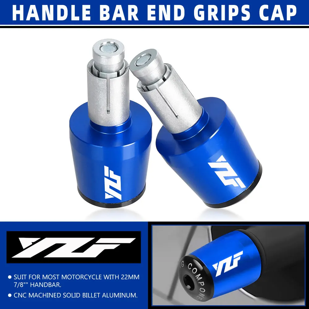 

Motorcycle Handle Bar Ends For YAMAHA YZF-R1 YZF-R3 YZF-R6 YZFR15 YZFR25 YZFR125 Handlebar Grips Cap Anti Vibration Silder Plug