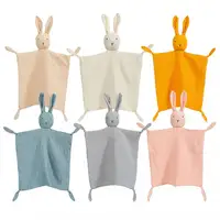 Baby Cotton Muslin Comforter Blanket Soft Newborn Sleeping Dolls Newborn Appease Towel Bibs Kindergarten Washcloth Baby Stuff 2