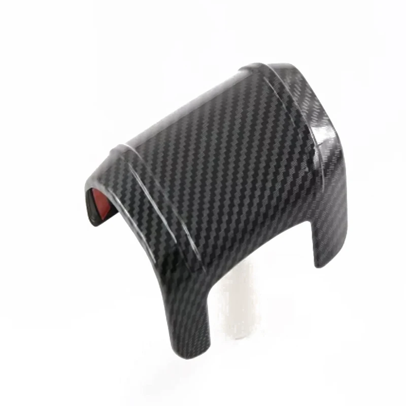 SQQP ABS Carbon Fiber Gear Shift Knob Cover Stick Shifter Cap Cover for  2015-2020 Ford F150