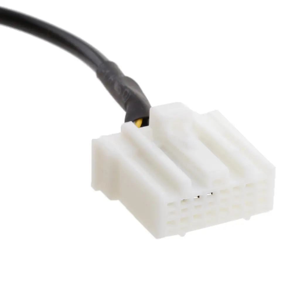 마쓰다 2 3 5 6 MX5 RX8용 자동차 3.5mm AUX 오디오 입력 암 어댑터 케이블