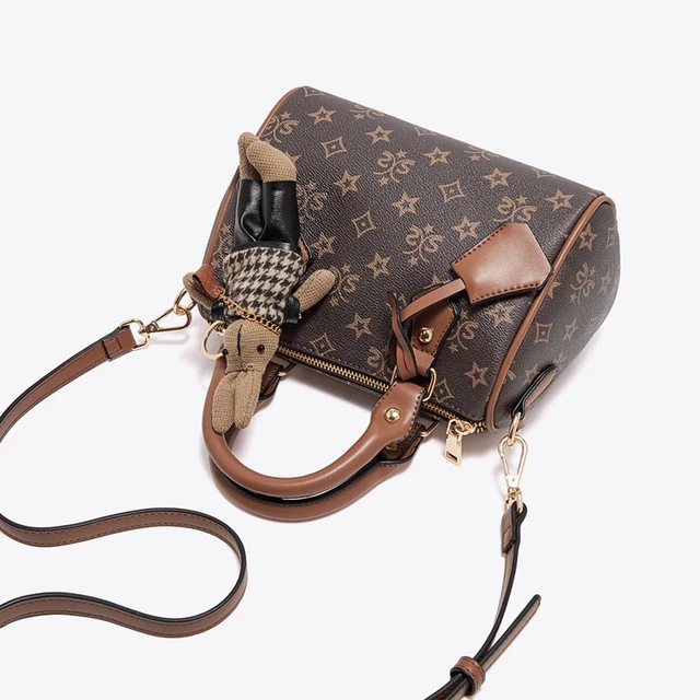 FOXER Brand Top-handle Bag PVC Women Shoulder Bag 2025 Winter Vintage Pillow Handbag Luxury Design Female Crossbody Purse 2