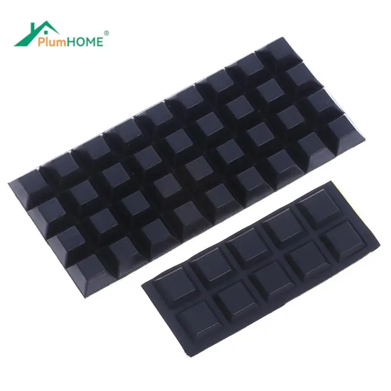 10/20/40pcs Self-Adhesive Rubber Bumper Stop Non-slip Feet Door Buffer Pad For Home Funiture Accessories