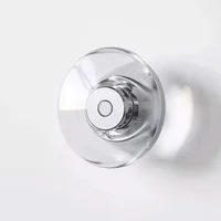 Modern Round Crystal Bedside Lamp Bedroom Living Room Italian LED Sconce Minimalist Art Circular Corridor Mirror Wall Lights