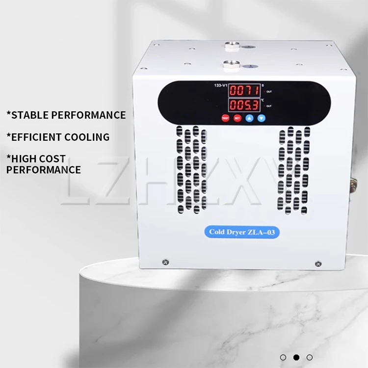 200L/Min Cold Dryer Electronic Condenser Compressed Air Drying Water Removal Fil