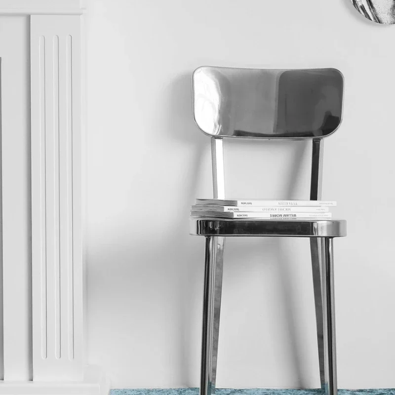 

Minimalist Modern Dining Chairs Lounge Metal Outdoor Luxury Dining Chairs Design Hotel Relax Sandalyeleri Office Furniture