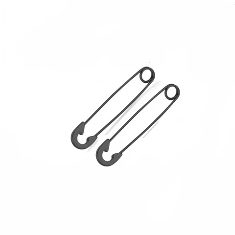 Punk Hip Hop Paper Clip Dangle Earrings For Women Girls Paperclip Pins Stud Earrings Women Jewelry Gifts Earring