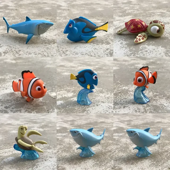 

Finding Nemo Dory Bruce Crush Doll Gifts Toy Model Anime Figures Collect Ornaments