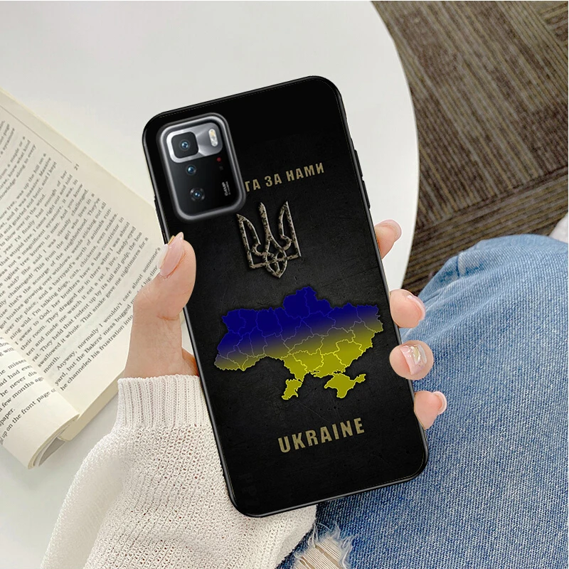 Hot Ukraine Flag Phone Case For Xiaomi Redmi Note 13 12 11 10 Pro 12S 11S 10S Redmi 10 13C 9C 10C