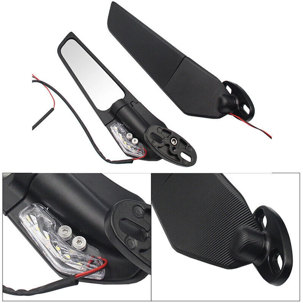 Spiegel gemodificeerde windvleugel verstelbare roterende achteruitkijkspiegel voor YAMAHA YZF R6 R1 R25 R3 R125 R15 24 - Racext Spiegel Gemodificeerde Wind Wing Verstelbare Roterende Achteruitkijkspiegel Voor YAMAHA YZF R6 R1 R25 R3 R125 R15 - - Racext 23