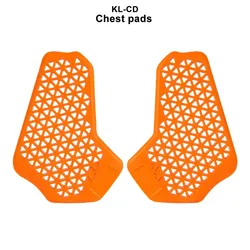 Enhanced Motorcycle Protective Gear - Soft, Wear - Resistant CE Insert Armor (Chest pads)