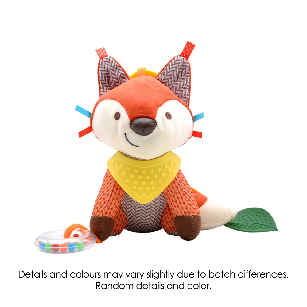 1 Uds. De juguetes para bebés, muñecos de peluche suaves Kawaii, cochecitos de animales, juguetes colgantes para recién nacidos, niños y niñas, regalo de cumpleaños para niños pequeños