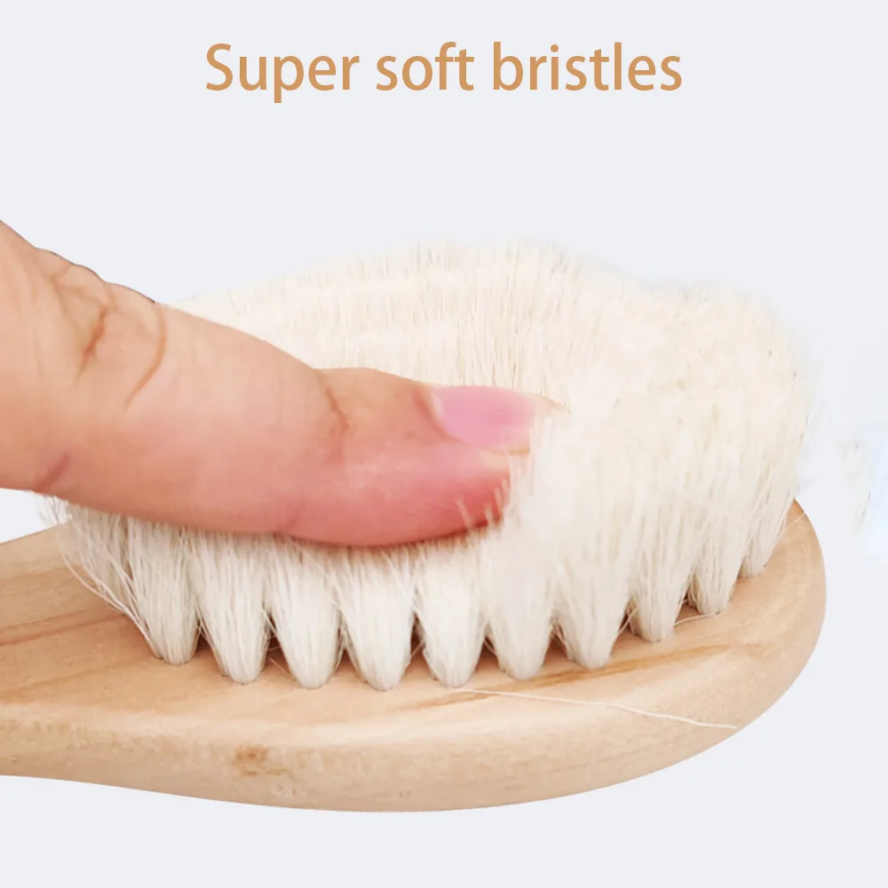 Brosse À Cheveux Personnalisée En Bois Pour Nouveau-né, Cadeau Idéal Pour  Naissance, Baptême, Anniversaire, Bébé - Brosses Et Peignes - AliExpress