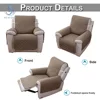 Home Recliner Sofa Cover for Dogs Pets Kids Anti-Slip Washable Couch Cushion Slipcover Anti-wear Armchair Furniture Protector 5