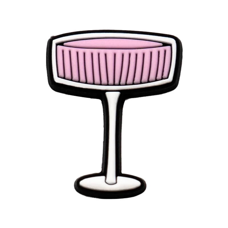 1/25 adet pembe tarzı ayakkabı süslemeleri aksesuarları kadın kızlar için piyano çakmağı süt ayakkabısı takılar fit takunya toka sandalet kolye