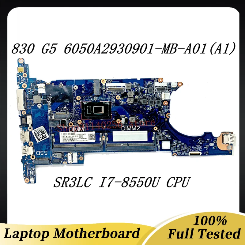 Carte Mère Pour HP Elitebook 830 / 836 G5 – I7-7500U – L42313-001 – Neuve
