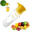 Manual Lemon Juicer Portable Mini Lemon Squeezer Citrus Juicer Reamer Hand Held Easy Juicer for Lemon Orange Limes Citrus