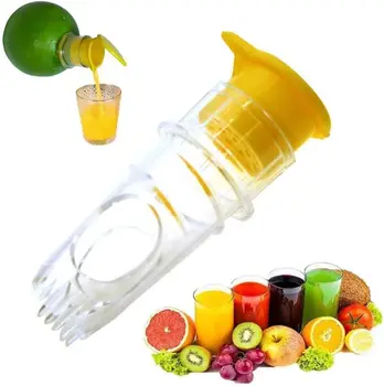Manual Lemon Juicer Portable Mini Lemon Squeezer Citrus Juicer Reamer Hand Held Easy Juicer for Lemon Orange Limes Citrus