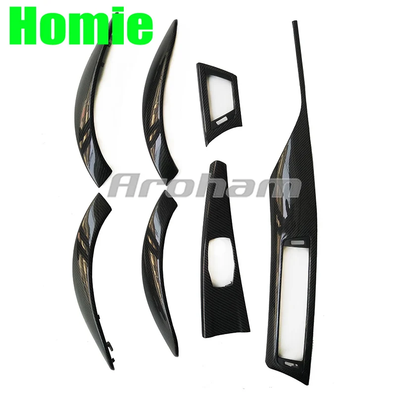 Carbon Fiber Car Dashboard Trim Strip Interior Accessorie Customized
