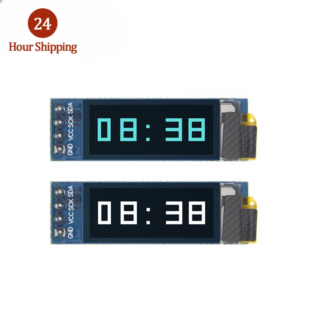 

0.91 Inch OLED Module 0.91" White Blue 128X32 LCD LED Display 0.91" IIC Communicate for Arduino