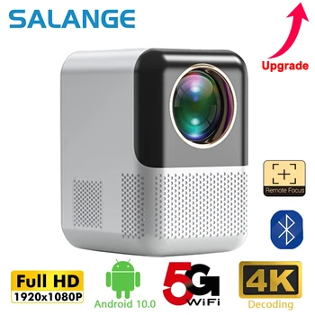 Salange 미니 프로젝터, 안드로이드 10 지원, 4K 풀 HD, 1080P LED 비디오 비머, 와이파이 홈 시어터, USB HDMI AV와 호환, P700