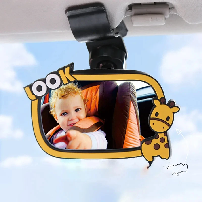 Baby Safety Car Mirror Car Back Seat Safety View Rear Ward Facing Interior Baby Kids Monitor Reverse Seats Mirror
