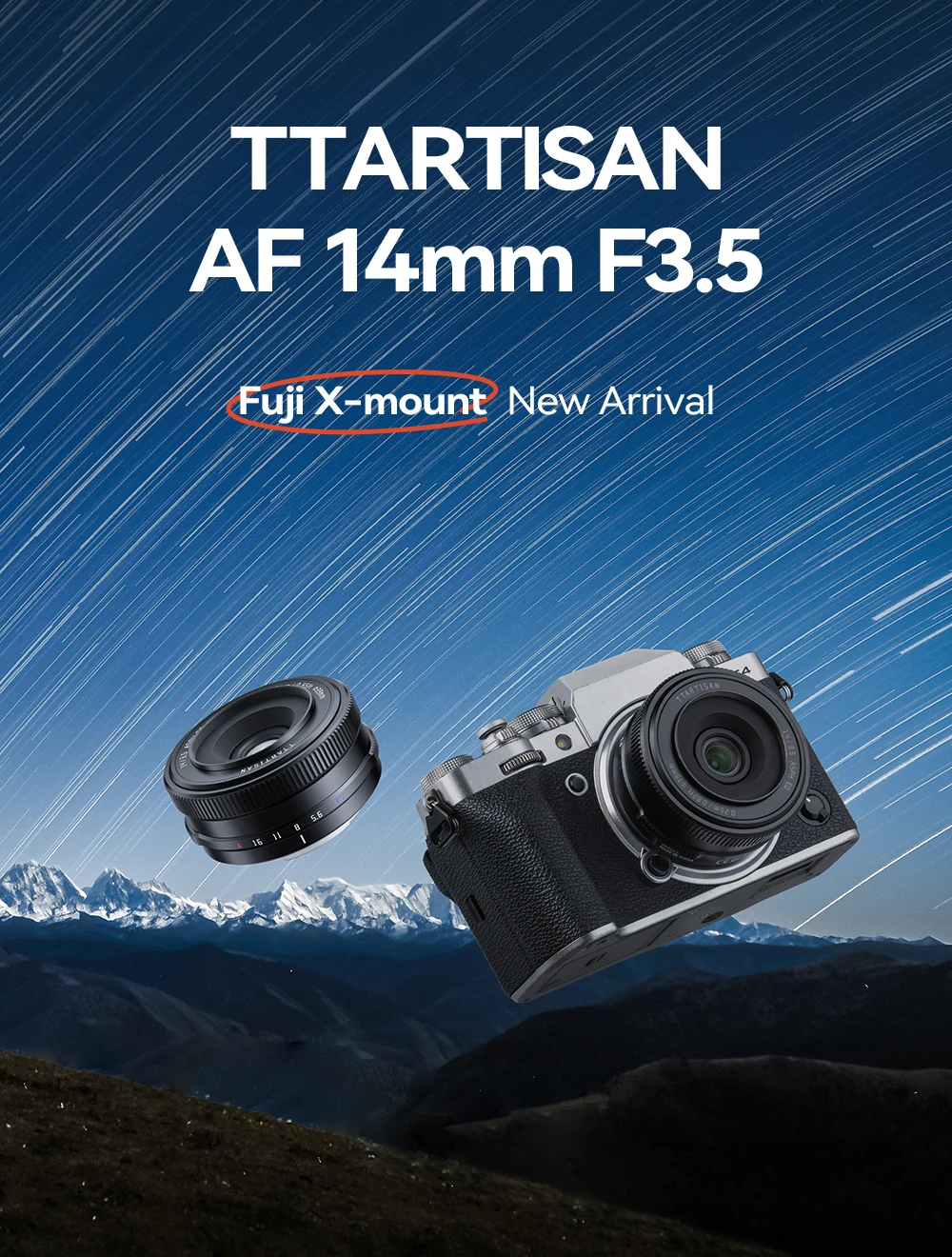 TTArtisan AF 14mm F3.5 APS-Cレンズ オートフォーカス 富士フイルム