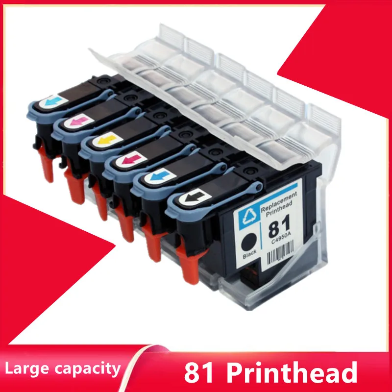 Original Encre HP Designjet 5000 5500 / C4935A No. 81 Light Magenta