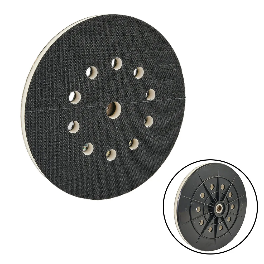 

Drywall Sander Hook And Loop 10 Hole 9inch 215mm Backup Pad With 6mm Thread Sanding Disk For Dustless Sanders & Porta Cable Sand