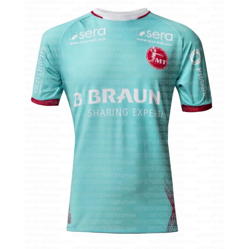 Melsungen Handball 2025-26 HBL Neu eingetroffenes deutsches Handballtrikot 3D-gedrucktes T-Shirt Heim Auswärts Kinder Familien-Stil Europäischer Spitzenklasse – Detail 8
