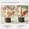 Plastic Vacuum Sealed Tank Electric Coffee Vacuum Container Kitchen Food Grains Candy Storage Box Fresh-keeping Tea Canister 5