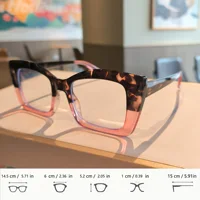 Lunettes de lecture chic œil de chat pour femmes et hommes – Lunettes de lecture vintage, idéales pour la lecture sur ordinateur, les jeux, la télévision et le téléphone 6