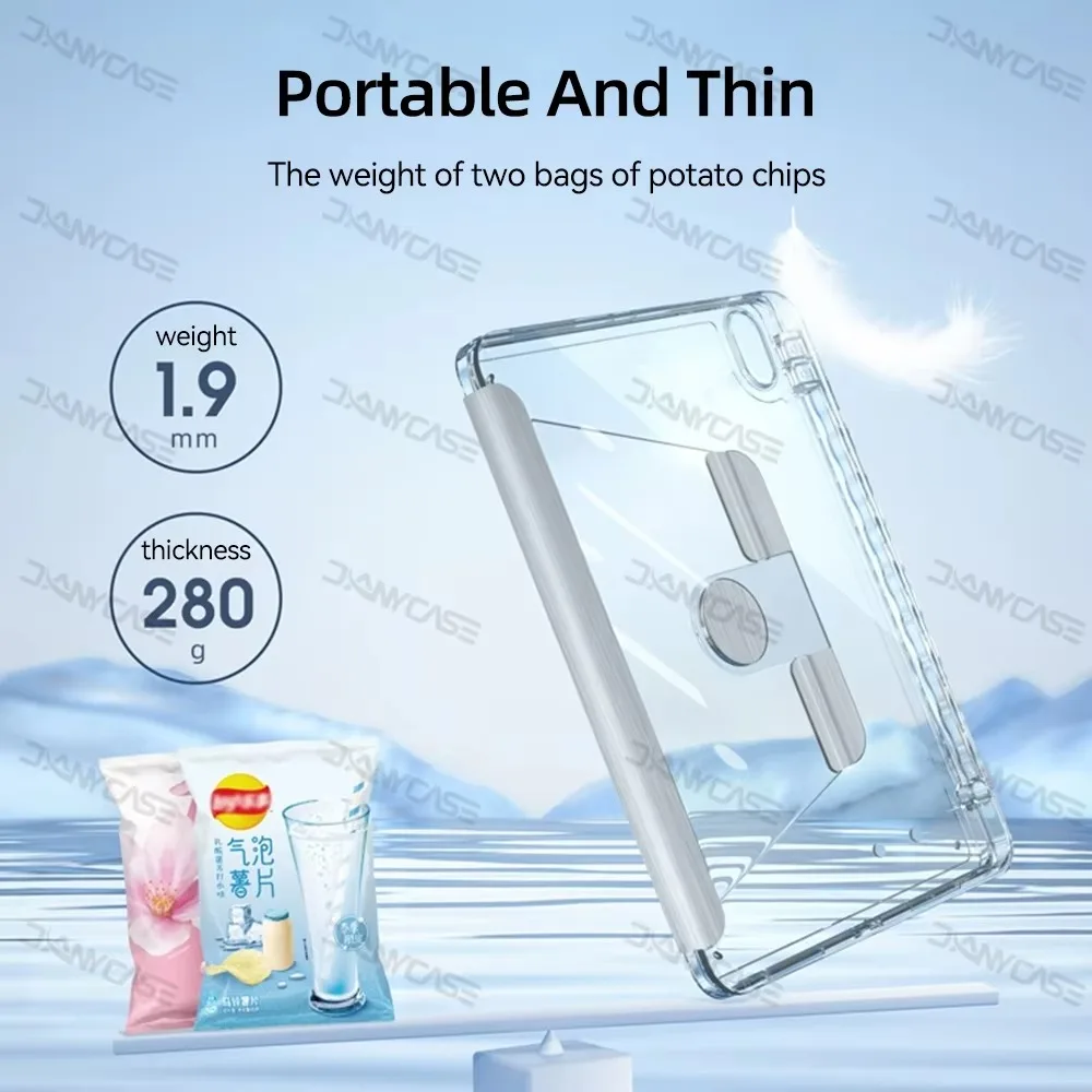 Smart Case with Pen Holder for iPad Air and Pro Series