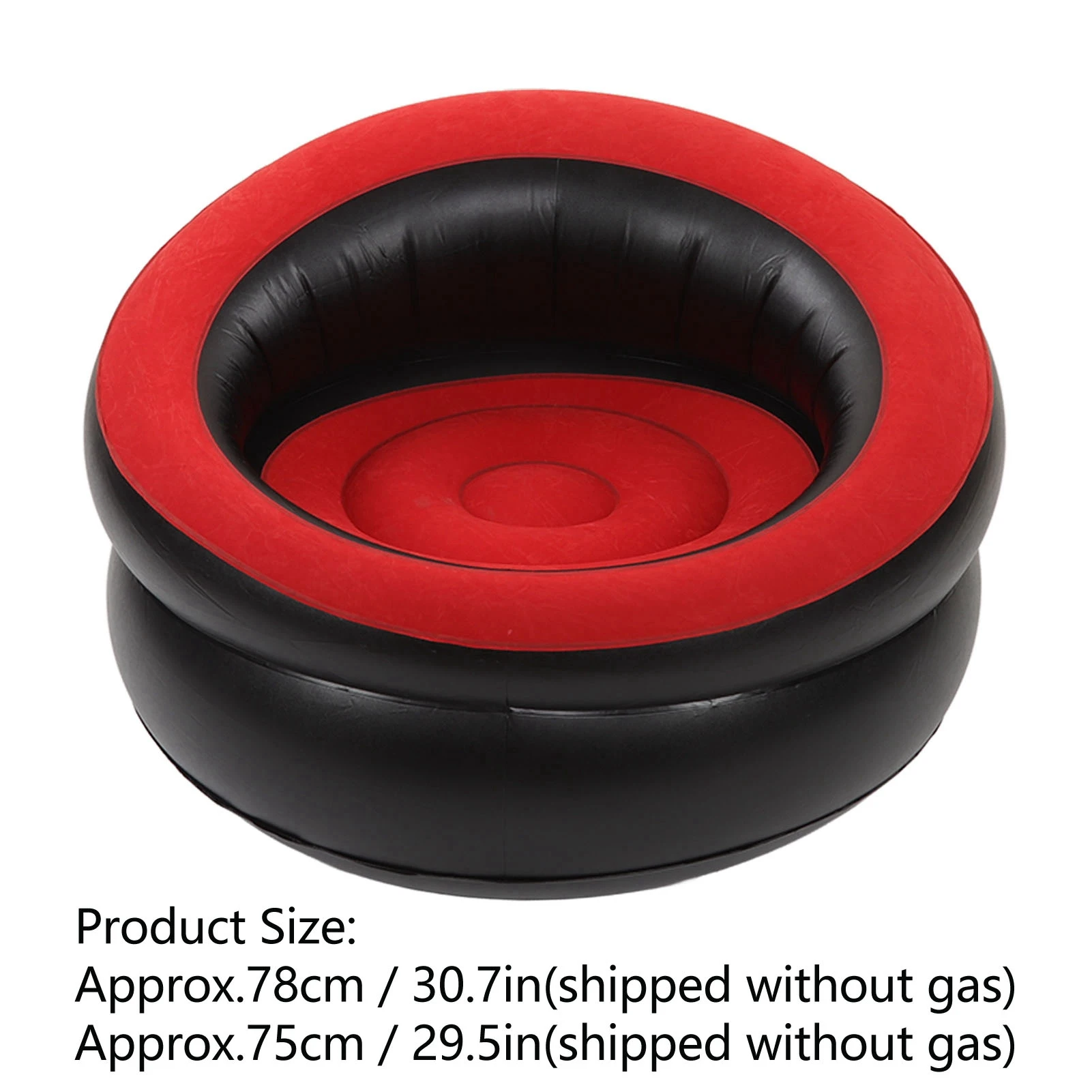 Inflatable Sofa Chair Widely Applicable Fast Inflation Inflatable Couch Ergonomic Design for Bedroom 2