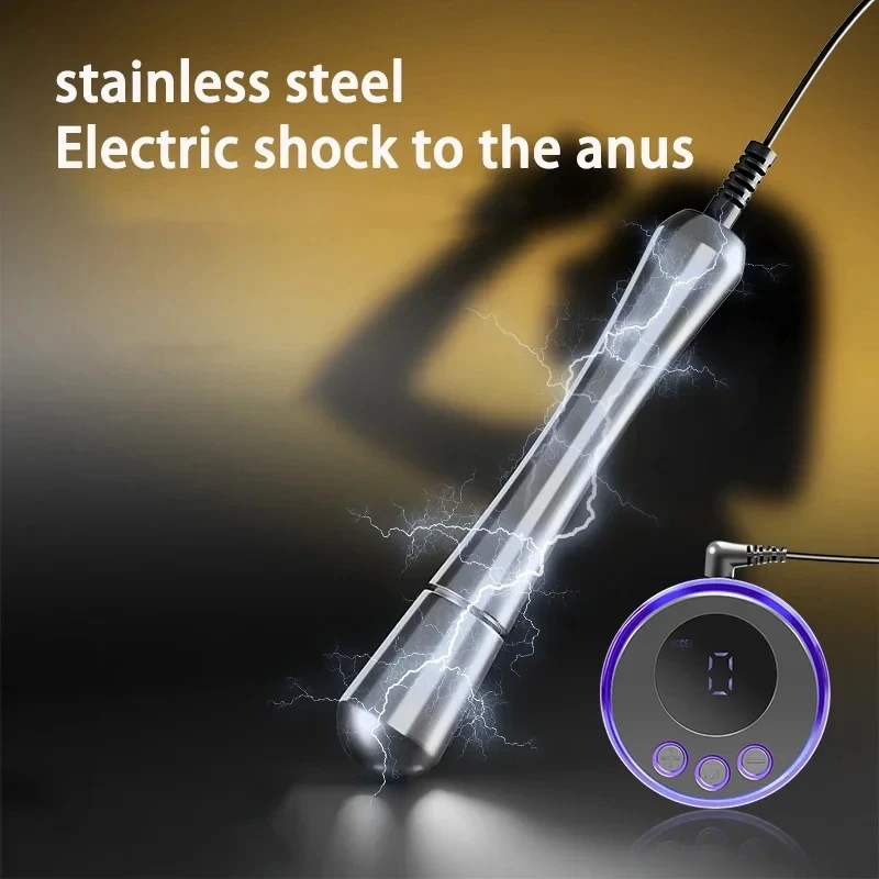 Electric Electro Sex Toys Shock Butt Plug Prostate Massager