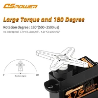 DSPOWER 2g 3.7g 4.3g 5g 6g 8g 9g Plastic/Metal Gear JR/JST Plug Digital Micro Servo for RC Mini Car Plane Fixed-wing Robot Toy - Image 6