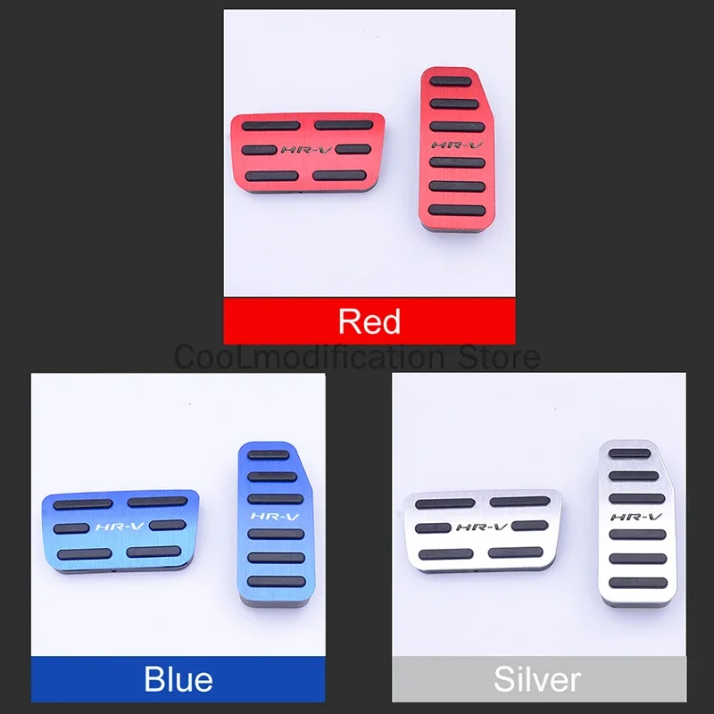 Car Foot Pedals Pad Accelerator Fuel Brake Pedal Cover for Honda HR-V 2014 2015 Car Accessories Car Pedals Pedal Cover