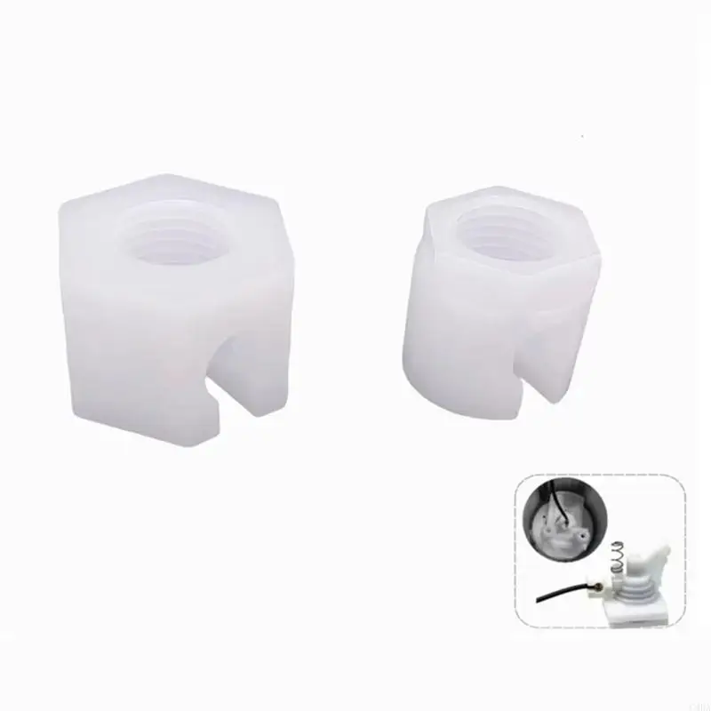 C4DA Plastic Replacement Replacement Fixing Nut Plastic Fastener Nut Spare Part