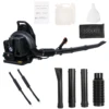 63CC Gas Powered Backpack Blower, 2-Stroke Snow Blower for Lawn Care Yard Dust Debris (Black) 1