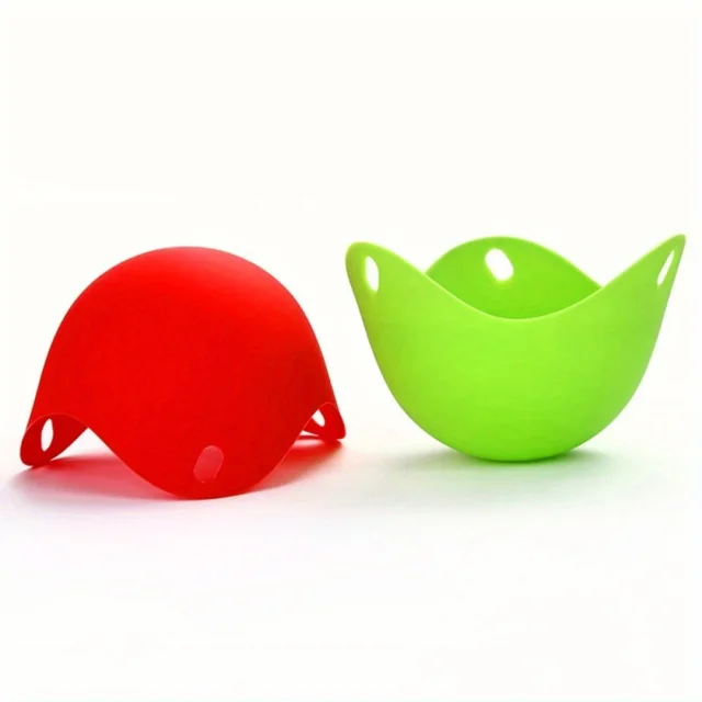 4Pcs Silicone Egg Poacher Molds 5