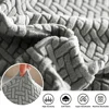 Elastic Sofa Cover for Living Room Jacquard Solid Sofa Seat Cover Grey Washable Seat Cushion Cover Furniture Protector Sectional 6