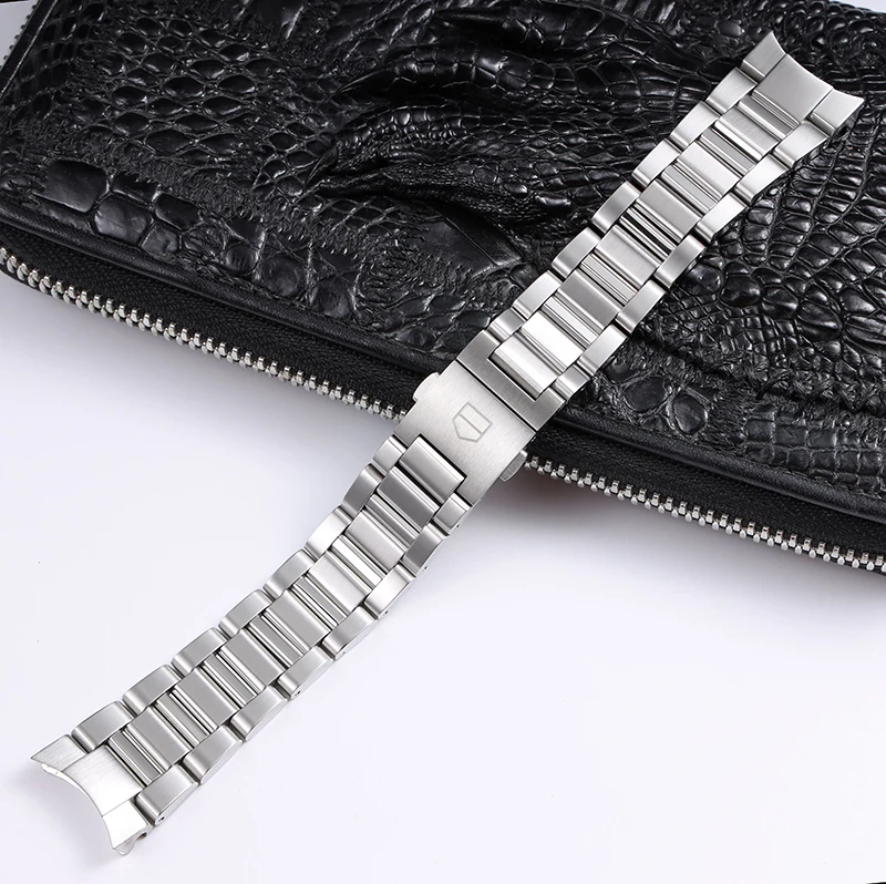 

Solid Stainless Steel Watch Strap 22mm Bracelet Watchband For Tag Heuer Calera Series Watch Accessories Band Steel Silver Men