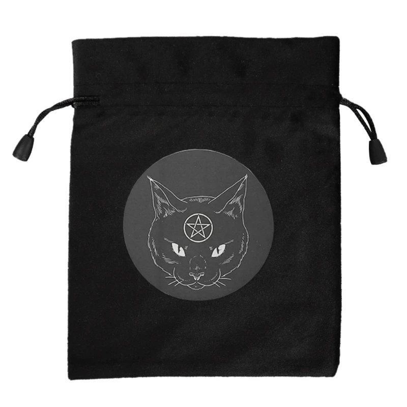 

Mini Drawstring Bag Flannelette Jewelry Dices Pouch Board Game Cards Bag Wedding Gifts Packaging Pouch Tarot Storage Bag