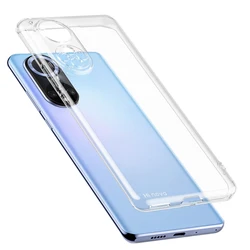 Ultra - Thin Transparent Soft Silicone Phone Case - Enhanced TPU Back Cover for Huawei nova 7 SE (Transparent)