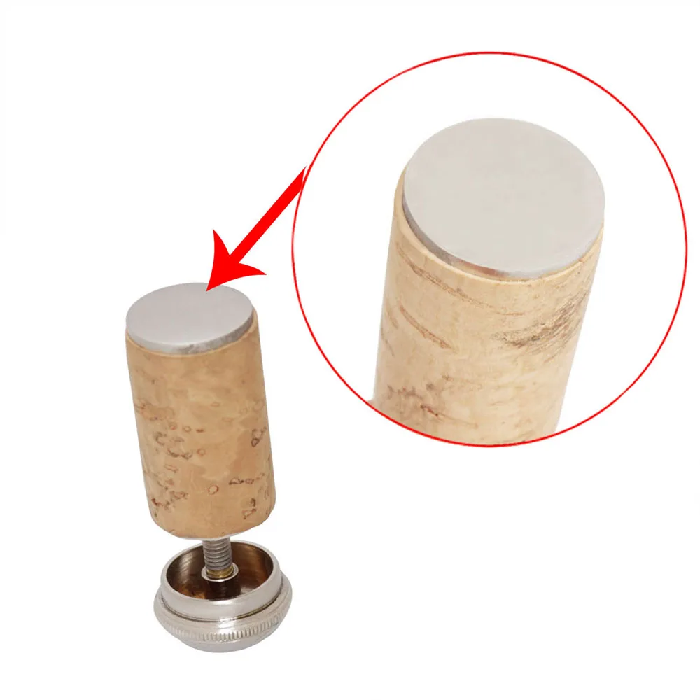 Bamboo Flute Mouthpiece Flute Pads Music Learning Tools Special Woodwind Instrument Flute Wood Plug Repair Flute Head Screw Cork Plug Musical Instrument Accessories