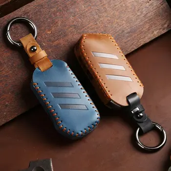 Portachiavi portachiavi in pelle con copertura completa per KIA Sportage R GT Stinger GT Sorento Cerato Forte2018 2019 portachiavi