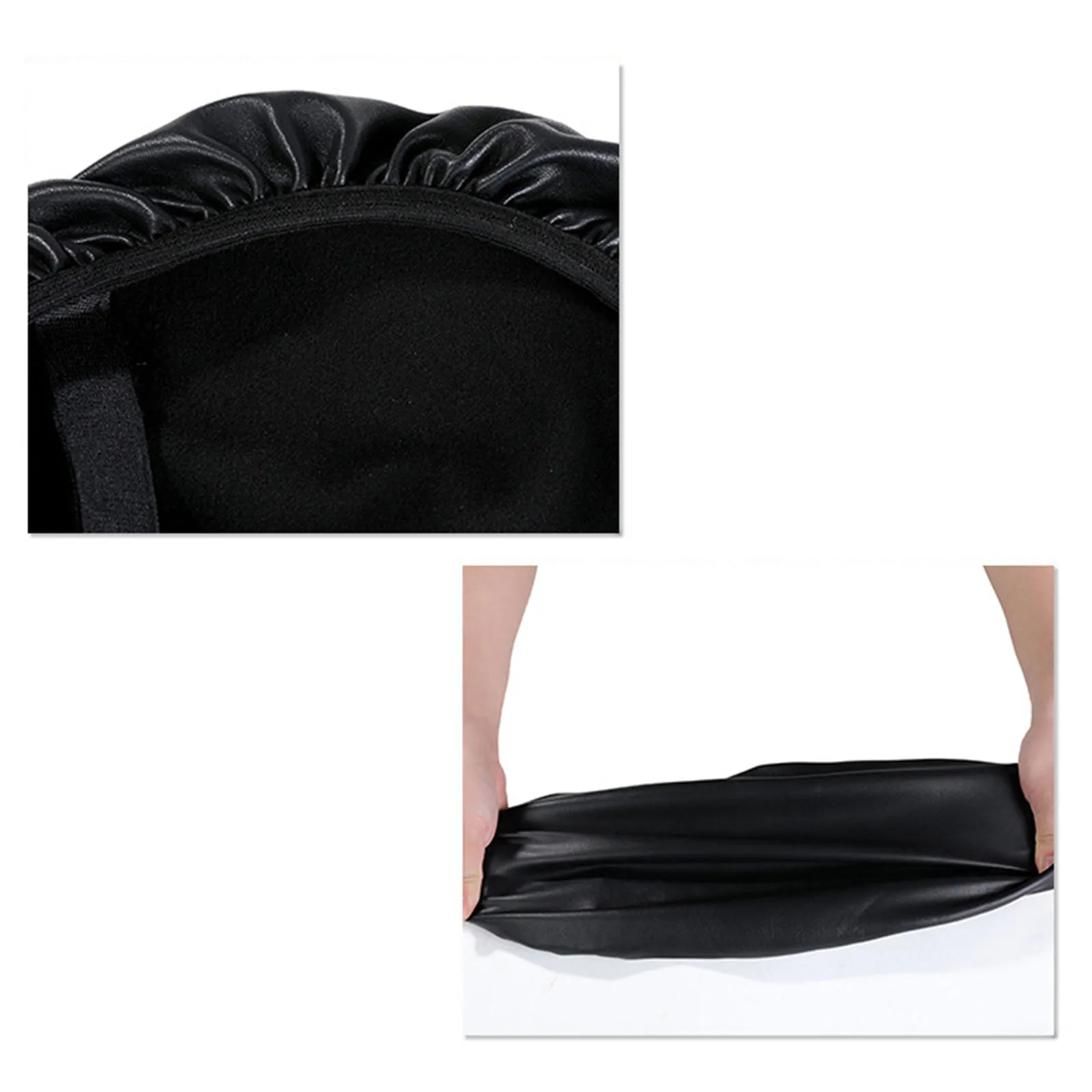 Polyester-Ebike-Abdeckung, E-Bike-Abdeckung, wasserabweisend, 180 g/Set, 25 x 20 cm, Schwarz, einfach zu installierende E-Bike-Abdeckung – Detail 8
