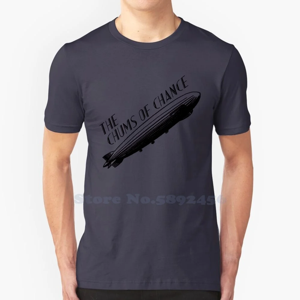 The Chums Of Chance From Thomas Pynchon Contro Il Giorno T-Shirt 100% Cotone Uomo E Donna