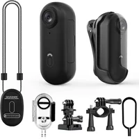 Magnetic 4K Mini Action Camera HD 1080P WiFi Wireless Body Mount POV Holder Bodycam Vlogging Motorcycle Helmet Sports Video Cam