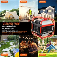 Générateur à essence à inverseur 1000W, 4 temps, 14kg, portable pour camping, camping-cars, jardin 5